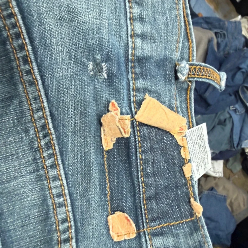 Levis 559 Relaxed Straight Jeans Mens 46x30‎ Medium Wash Blue Denim 01559-0731